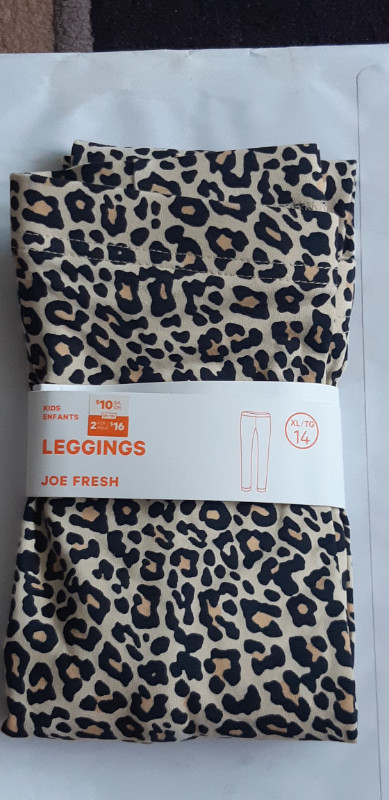 Joe Fresh. Brand NEW. Leggings for girl. Size XL/14
