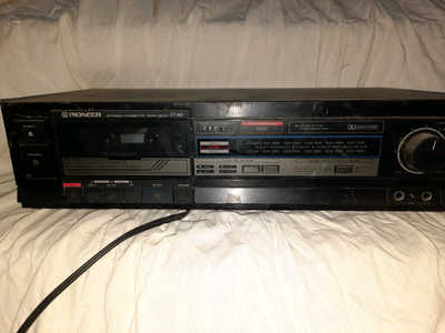 I deliver! Pioneer stereo cassette tape deck CT-660, View more