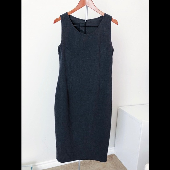 NEW Women's Charcoal Grey Sleeveless Midi Pencil Dress (Size L) in Women's - Dresses & Skirts in London