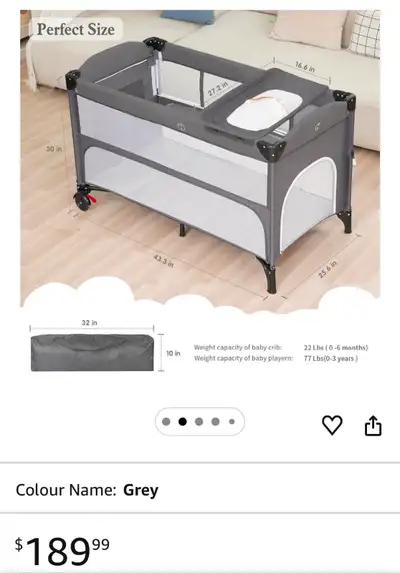 Bassinet 5 in 1, View more