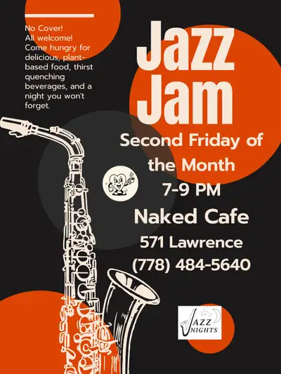 NAKED CAFE JAZZ NIGHTS JAM, View more