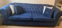 Royal blue Couch 