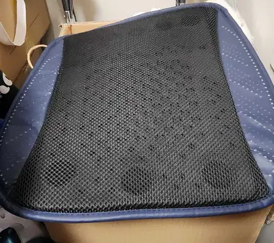Universal car seat /office seat ventilation. Good for summer and long-hours seating. $15