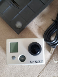 GoPro hero2 with alot accessories and batteries