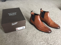 Florsheim Belfast Chelsea Boots 9.5 Cognac BRAND NEW