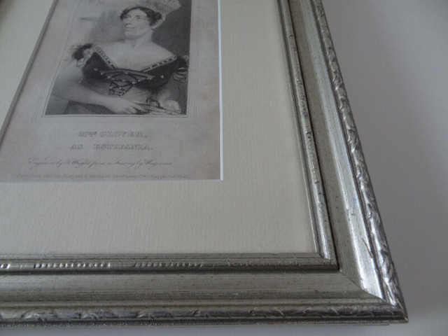 $60 "Mrs. Glover, as Estifania" by Wageman/ T. Wright in Arts & Collectibles in City of Toronto - Image 4