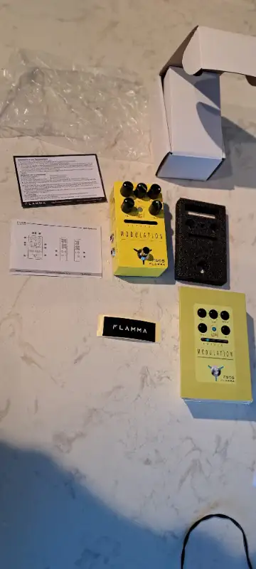 SUPERB Flamma FS05 Modulation Stereo Effects 7 Stores 11 Slots!, View more