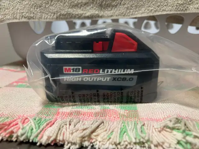 8Ah New M18 High Output, HD BATTERY. Sells $355 in Power Tools in Barrie - Image 2