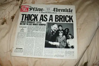 thick as a brick vinyl record, View more