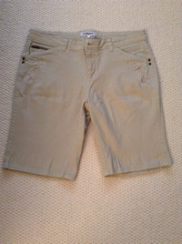 $20 for these beige size 6 dress shorts from Suko!