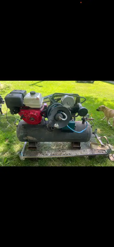 GASOLINE AIR COMPRESSOR , View more