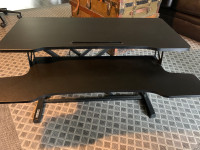 COMPUTER MONITOR RISER ADJUSTABLE SIT/stand