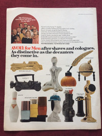 1969 Avon for Men After Shaves and Colognes Original Ad 