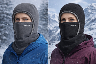 Thick winter outdoor thermal balaclava, View more