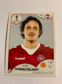 2018 PANINI FIFA WORLD CUP RUSSIA STICKER T.DELANEY #264 DENMARK