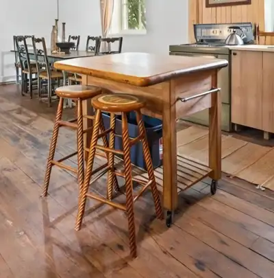 Butcher Block Kitchen Island, View more