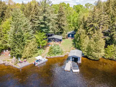 Fully furnished with boats, paddle boards, kayaks, and canoes. Everything you need for summer fun. P...