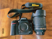 Nikon D7100 with 18-140 mm lens