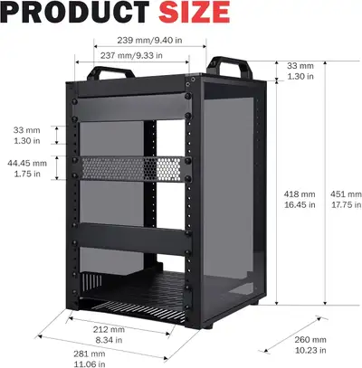 GeeekPi server rack, new half price, View more