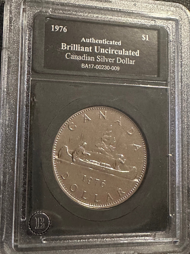 8 Brilliant Uncirculated Authentic Silver Dollars in Arts & Collectibles in City of Toronto - Image 4