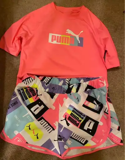 Kids short set/bathing suit. New. XL (14-16) , View more
