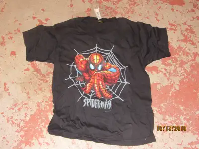 Black Spiderman kids T-shirt size small. BRAND NEW, View more