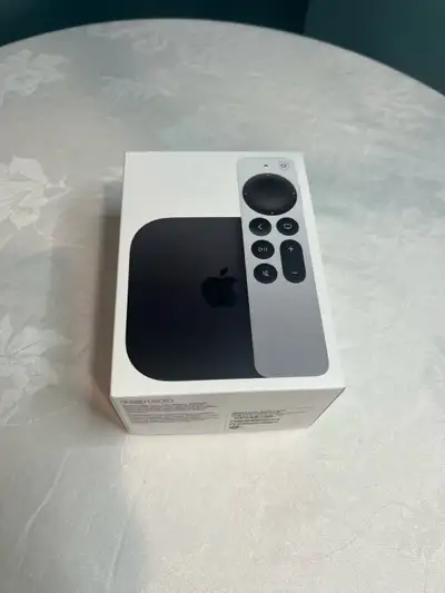 Apple TV box. Purchased in June for $179.99 plus tax. Receipt is in pics for validity. Includes ever...