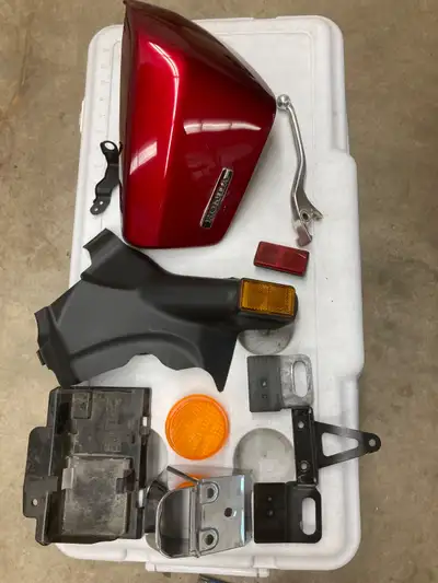 I have 2008 Honda shadow areo parts for sale sell. Selling as a package see pictures All parts in pi...