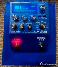 BOSS SY-200 Synthesizer guitar pedal