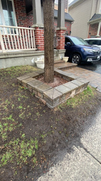 Free Landscape caps and wall stones. 