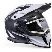 LAST ONE XL 509 CARBON FIBER Delta R3 Ignite Snowmobile Helmet