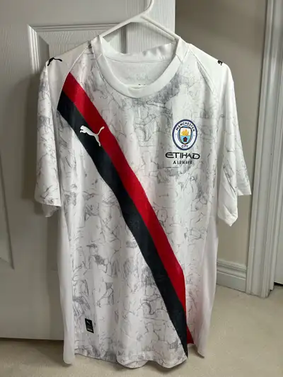 Manchester City 25/26 Away Jersey Player Version- Asian XL, View more