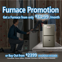 FURNACE PROMOTION ---- $34.99/mo !! Furnace Promotion Cambridge