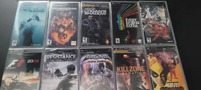 RARE PSP GAMES in Sony PSP & Vita in Mississauga / Peel Region - Image 2