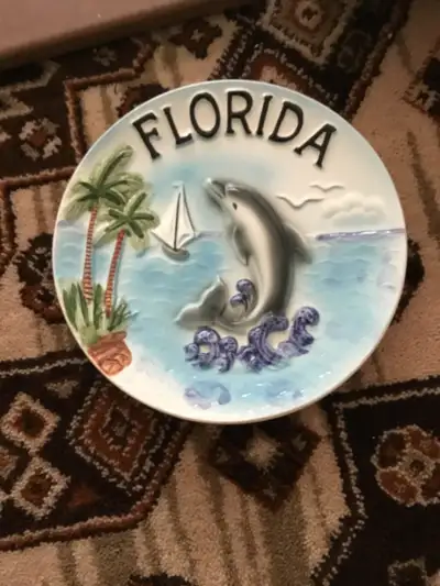 Florida souvenir plate, View more