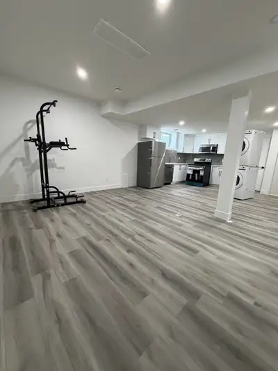 Brand New 2-Bedroom Legal Basement Suite backing onto walking trail for Rent – South point, Fort Sas...