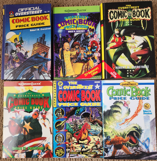 Overstreet Comic Book Price Guide Lot of 15 in Comics & Graphic Novels in Oakville / Halton Region - Image 2