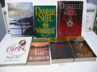 FICTION BOOKS - Danielle Steel romance novels  - $3.00 each