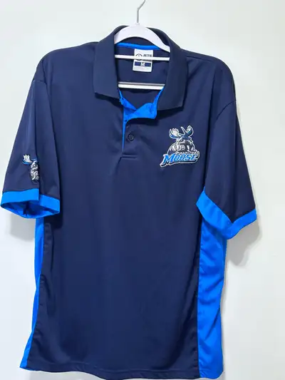 Jets Gear Exclusive Manitoba Moose Polo Shirt - M, View more