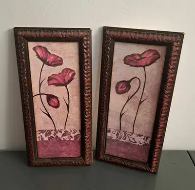 2 cadres 11 1/2x 6 pouces pour 5$, View more