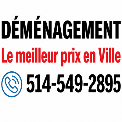 Meilleur prix en ville garantir à partir de 55$ : 514-549-2895, View more