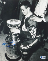 Dave Keon Signed Maple Leafs 8x10 Photo (Beckett)