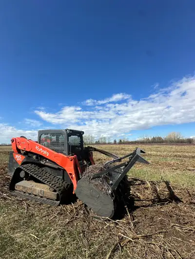 Mulching Services . Serving all of Alberta and Saskatchewan. Fence Line Clearing, Land management, b...
