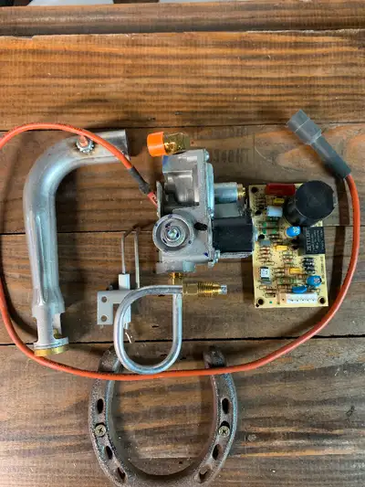 Complete set of parts for suburban sw16v waterheater $75 for everything in photo obo