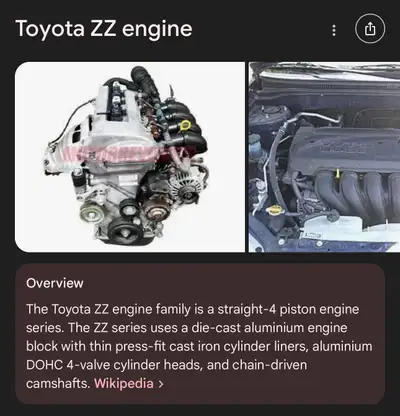 Jdm 1zz engine for Toyota Mr-s