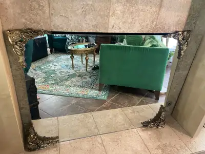 Vintage mirror 30 x 40”, View more