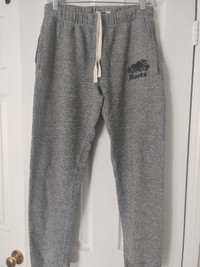 ROOTS mens sweatpants size small - salt and pepper colour