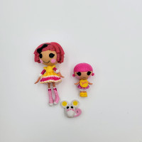 LaLaLoopsy Mini Doll Sisters Crumb Sugar Cookie And Sprinkle Spi