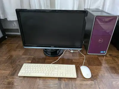 Ensemble d’ordinateur avec écran DELL et accessoires, View more