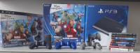 PS3 Super Slim - 12GB - Disney Infinity: Marvel Super Hero 2.0